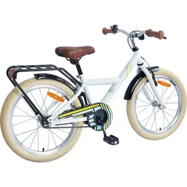 vidaXL Kinderfahrrad 18 Zoll weiß
