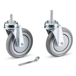Lenkrollen ohne Bremse Standard ø125mm für FM, Teile-Nr. 2.855-298.0