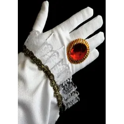 Victorian Ring mit Edelstein
