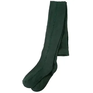 vidaXL Kinderstrumpfhose Strumpfhose Kinder Thermo Strickstrumpfhose Dunkelgrün 116 - 116
