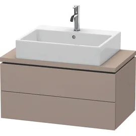 Duravit L-Cube 82x47,7cm, bas. ma, f Kons, 2 Schub.