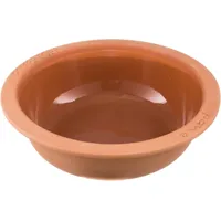 Römertopf Brotbackform Rund Ø 31 Cm Aus Naturton, Keramik Brottopf Für Bis Zu 1,