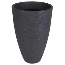 Jelenia Plast Rillentopf Ø 27,5 x 43,5 cm anthrazit