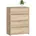 AKORD RUBIN 66 x 85 x 36 sonoma-eiche