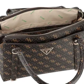 GUESS Eco Erica 2 Compartment Mini Tote Brown Logo - Einheitsgröße