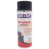 Wilckens Farben Vollton- und Abtönfarbe 6x Spraylack 400ml schwarz seidenmatt Sprühlack Lackspray Farbspray schwarz