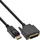 InLine DisplayPort zu DVI Konverter Kabel 1,5 m Schwarz