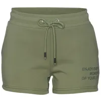 Buffalo Sweatshorts Moosgrün 32/34