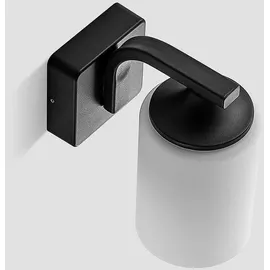 LINDBY Außenwandleuchte Aluminium 21 cm x 11,8 cm x 21,2 cm 1 x E27 grau/silber