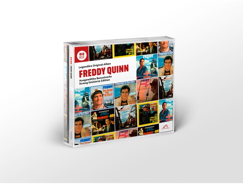 Die Freddy Quinn Big Box - Legendäre Originalalben (Exklusive 4CD-Box) - Freddy Quinn. (CD)