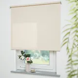 LIEDECO Mittelzugrollo Uni, lichtdurchlässig 142 x 180 cm Cream