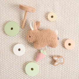 Bieco Kuscheltier Hase 20 cm Beige