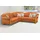 Home Affaire Ecksofa HOME AFFAIRE "Milano, bequem mit Federkern, B/T/H 233/233/83cm, Landhausstil, L-Form", orange (terrakotta), B:233cm H:83cm T:233cm, Sofas, Ecksofa, gleichschenklig, Topseller