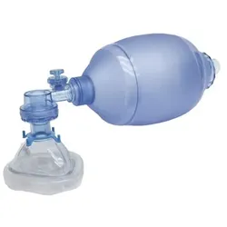 Beatmungsbeutel für Erwachsene, PVC, mit Maske Größe 5