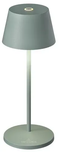 Villeroy & Boch LED-Akku-Tischleuchte Seoul Micro Alu, Eisen, Stahl Metall Oliv