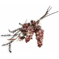 Loberon Deko-Blumenstrauß Frinalor – Herbstliche Deko, naturgetreue Blüten, Altrosa/Grün,