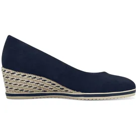 TAMARIS Da.-Pumps für Damen, blau, 39 EU