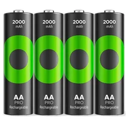 GP Lighting 4x Akku »ReCyko« Mignon AA 2000 mAh