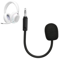 kwmobile Ersatz Kopfhörer Mikrofon für Logitech G735 Gaming-Headset Zubehör (Headset Microphone) schwarz