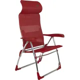 Crespo AL 206 Compakt Strandstuhl rot