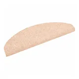 vidaXL Stufenmatten Selbstklebend 30 Stk. Creme 65x21x4 cm