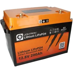 LIONTRON LiFePO4 12,8V 200Ah LX Smart BMS mit Bluetooth - All In 1 - Marine