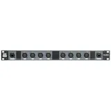 Showgear DS-24F/3 DMX Rack Split Split BoxGeeignet für die Umwandlung von 8 Universen