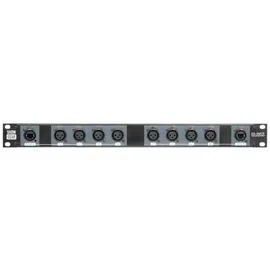 Showgear DS-24F/3 DMX Rack Split Split BoxGeeignet für die Umwandlung von 8 Universen