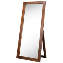 Massivmoebel24 Standspiegel 75 x 175 cm Braun