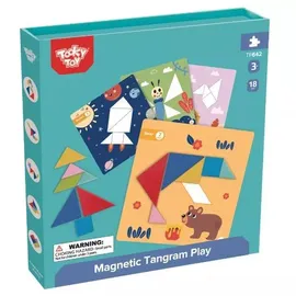 Tooky Toy Magnetisches Tangram-Puzzle (TF642)