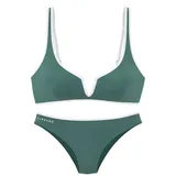 ELBSAND Triangel-Bikini Damen Petrol 42 Cup C/D