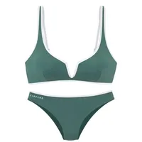 ELBSAND Triangel-Bikini Damen Petrol 42 Cup C/D