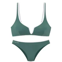 ELBSAND Triangel-Bikini Damen Petrol 42 Cup C/D