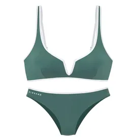 ELBSAND Triangel-Bikini Damen Petrol 42 Cup C/D