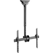 TECHLY ICA-CPLB-946L Teleskop Deckenhalterung für 1LCD TV 37"-70" Arm lang Schwarz