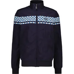 Trainingsjacke SERGIO TACCHINI "RENZO TT Herren", Herren, Gr. XL, maritime blau, azure blau, gardenia, 100% NYLON, normal, Langarm, Jacken, Trainingsjacke Herren, leichte Jacke, Retro, Sportjacke, Outdoor, Sale