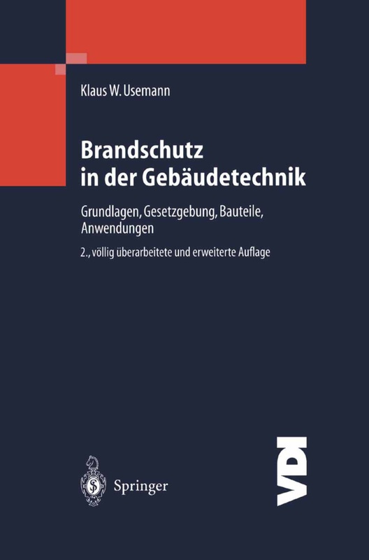 Vdi-Buch / Brandschutz In Der Gebäudetechnik, Kartoniert (TB)