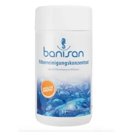 Banisan Filterreinigungskonzentrat 1 L Filterreinigung für Whirlpools 1000 ml