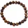 FIRETTI Armband FIRETTI "Schmuck Geschenk Armschmuck Armkette Edelstein Farbstein Tigerauge" Gr. 20, braun (braun, braun), Armbänder, Damen, 20, Silikon Stein, Silikon, Stein, Armband, Made in Germany - mit Tigerauge
