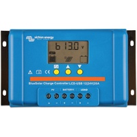 Victron Energy BlueSolar PWM-LCD&USB 12/24-Volt 20 Amp Solar Laderegler