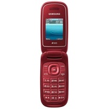 Samsung GT-E1272 RED, ROT, Klapphandy Tastenhandy, Duos, Werkshandy + Geschenk