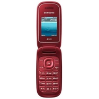 Samsung GT-E1272 RED, ROT, Klapphandy Tastenhandy, Duos, Werkshandy + Geschenk