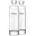 Sodapop Wassersprudler PET-Flasche Transparent/weiß