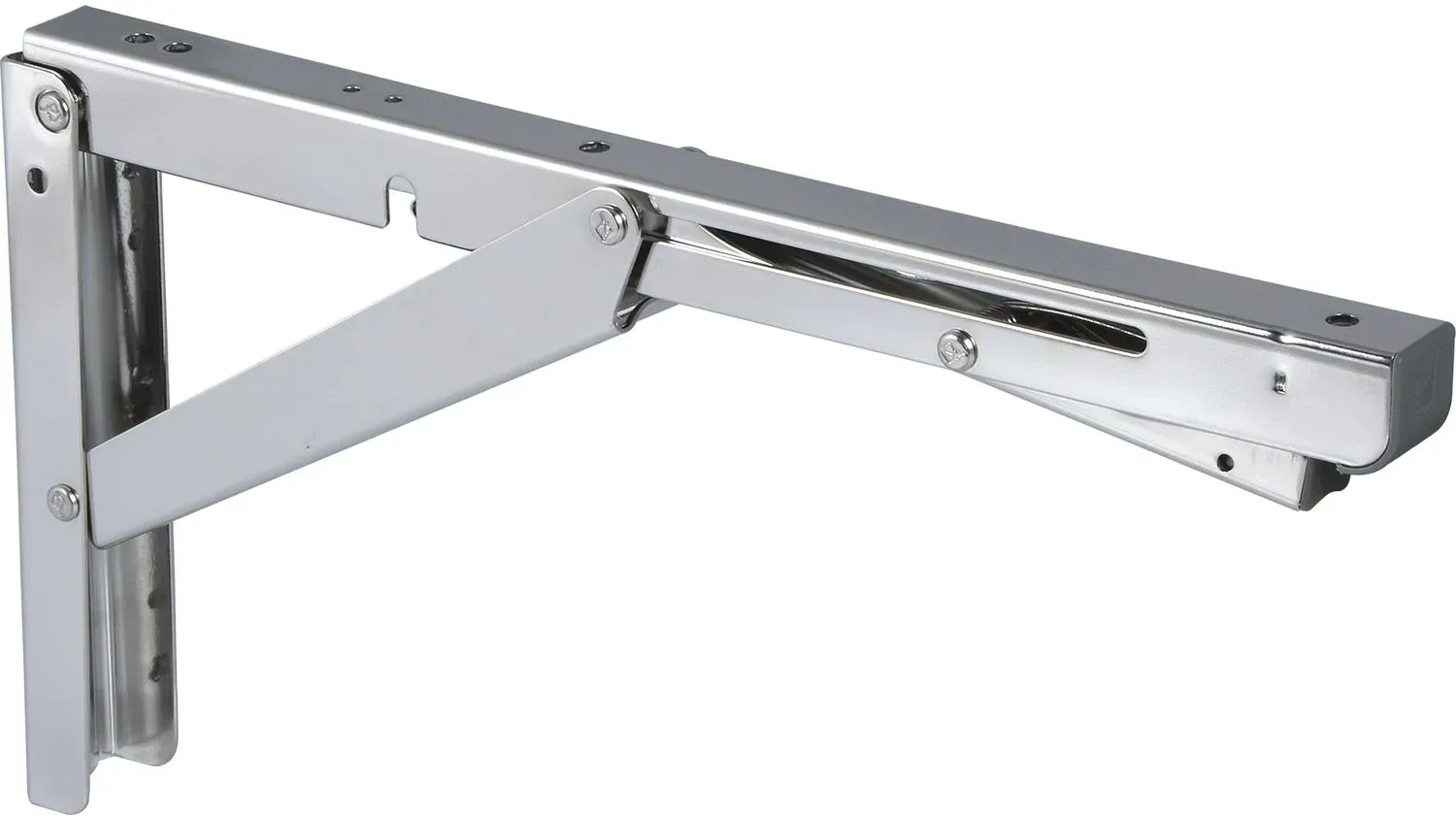 Lamp® Konsole EB-303 klappbar, ohne Dämpfung, Edelstahl glänzend