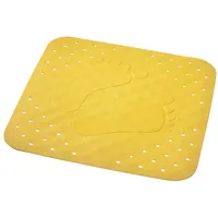 RIDDER Duscheinlage Plattfuß gelb 54x54 cm