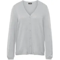 GOLDNER Kaschmirstrickjacke silbergrau 21