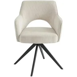 vente-unique Stuhl, Taupe 58 cm,