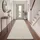 Paco Home Teppich Kurzflor Skandi Japandi Boho Abstraktes Muster 3d Uni Creme 80x250 cm,