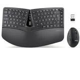 Perixx Periduo-606 Wireless Tastatur DE Set schwarz
