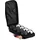 Relaxdays Boule Kugeln, 8 Metall-Kugeln, Set mit Zielkugel & Abstandsmesser, Tragetasche, Boccia Spiel, schwarz/Silber
